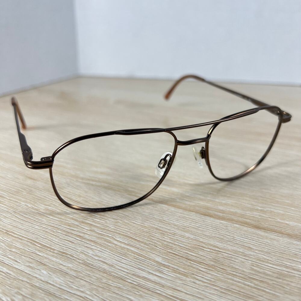 Stetson T-506 Zyloware Eyeglasses Copper Frames Only Titanium 100 55-17-145